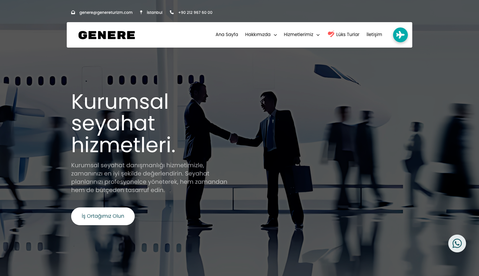 Genere Turizm Web Sitesi