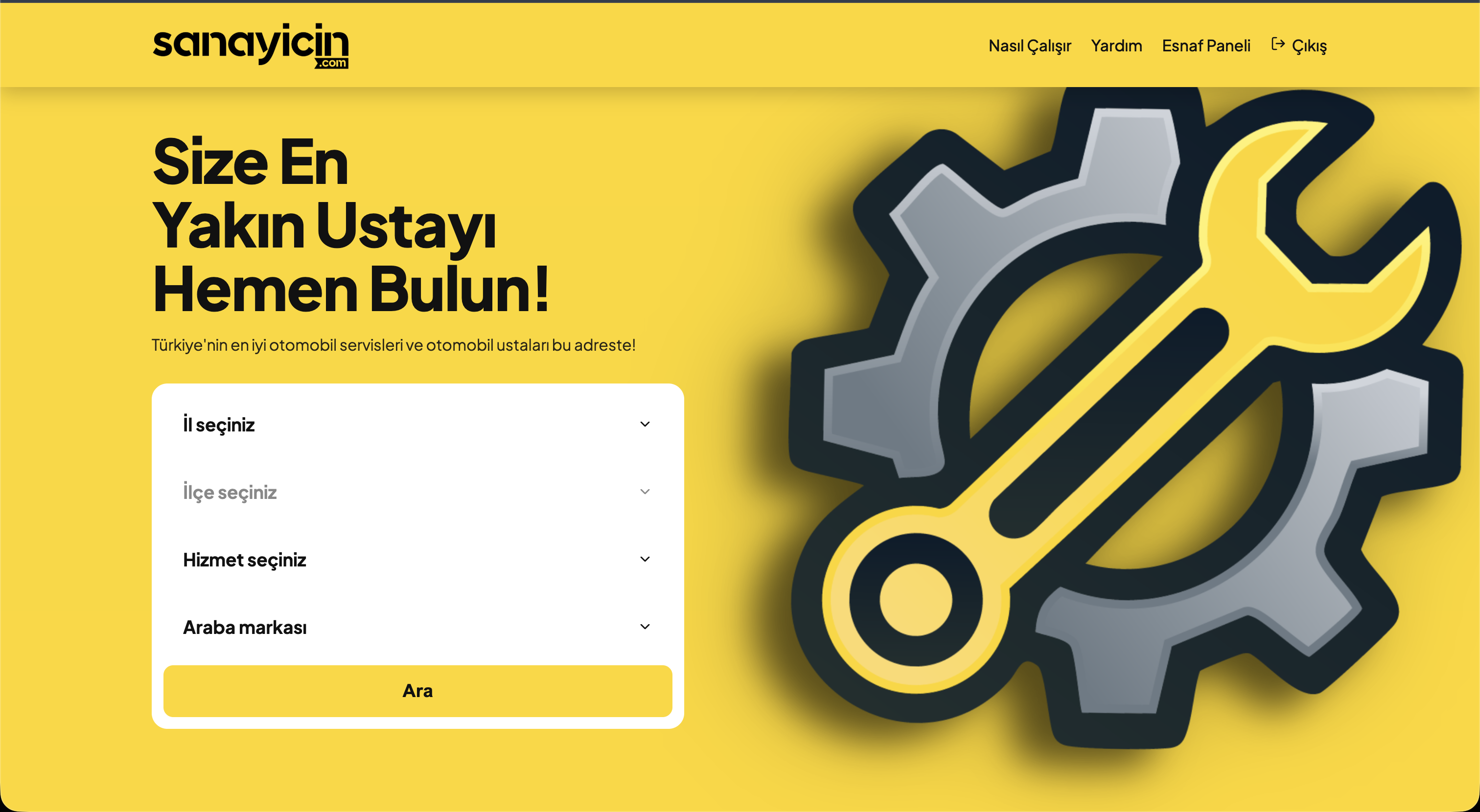 Sanayicin Web Sitesi