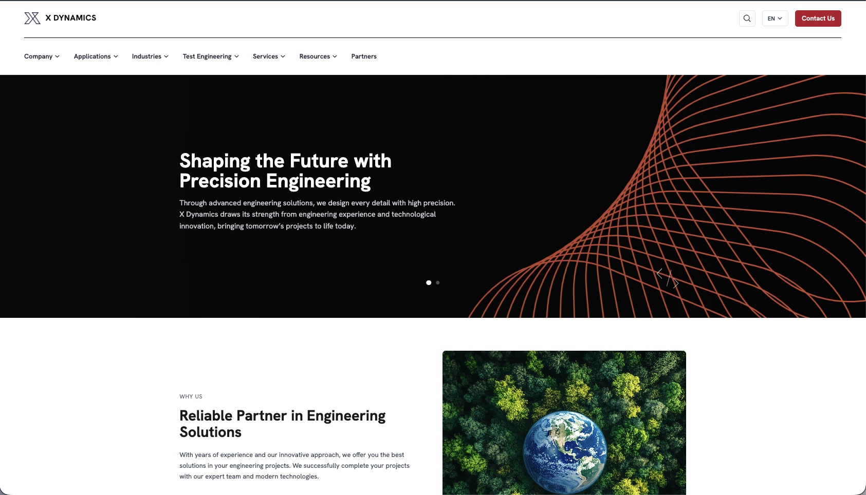 X Dynamics Web Sitesi